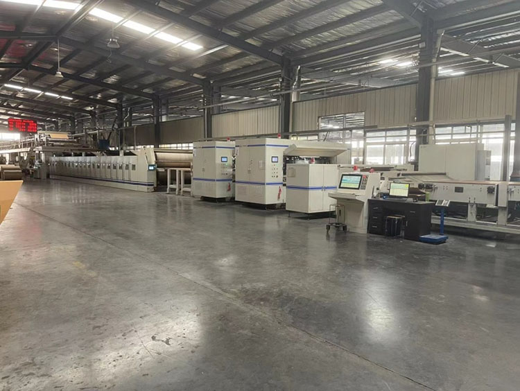 瓦楞纸板生产线